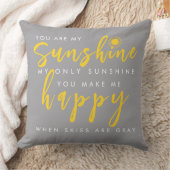 You Are My Sunshine Mom Throw Pillow Kussen (Deken)