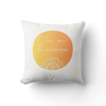 "You Are My Sunshine" Oranje Cirkel Sierkussen