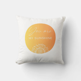 "You Are My Sunshine" Oranje Cirkel Sierkussen