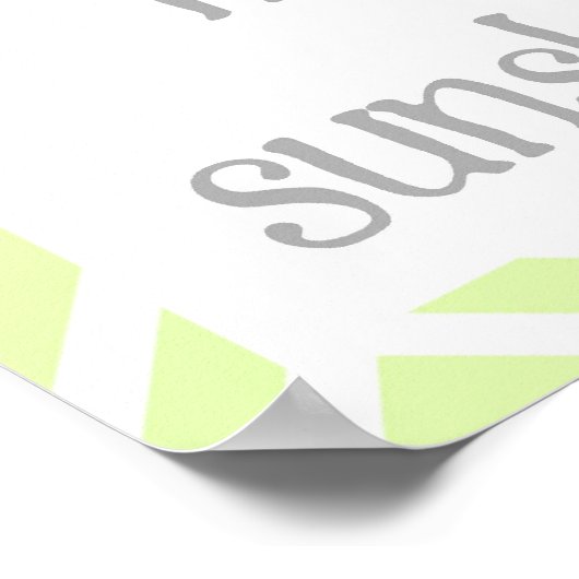 You Are My Sunshine Poster (Hoek)