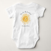You Are My Sunshine Romper (Achterkant)