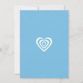 'You Are My Sunshine' Schattige Heart Sun Design Bedankkaart (Achterkant)