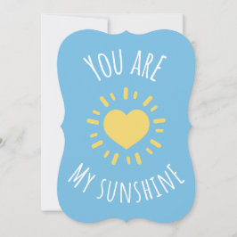 'You Are My Sunshine' Schattige Shining Heart Desi