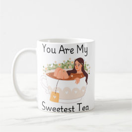 You Are My Sweetest Tea Cute Aesthetic Classic Mug Koffiemok