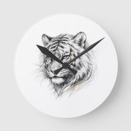 You Are My Tiger Wildlife Ronde Klok