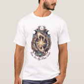 You Are My True North Celestial Compass T-Shirt (Voorkant)
