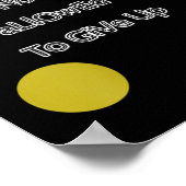 You Are Not Allowed To Give Up Motivation Poster (Hoek)