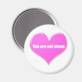 You are not alone. magneet (Voorkant / Achterkant)
