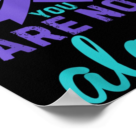 You Are Not Alone  Poster (Hoek)