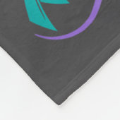 You Are Not Alone Suicide Prevention Awareness Pre Fleece Deken (Hoek)