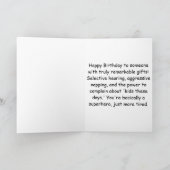 You Are One of a Kind Diamond Birthday Gift Kaart (Binnen)