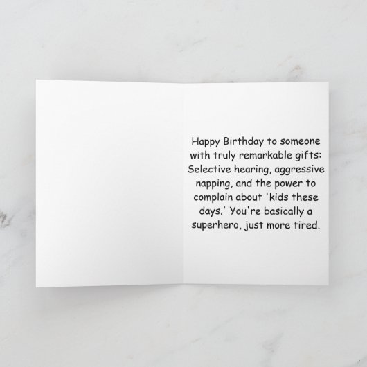 You Are One of a Kind Diamond Birthday Gift Kaart (Binnen)