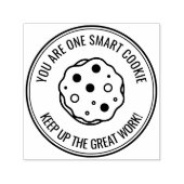 You are one Smart Cookie | Teacher Motivational Zelfinktende Stempel (Design)