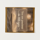 'You are precious in HIS eyes.'  Wandkleed (Voorkant (horizontaal))