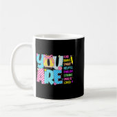 You Are Smart Brave Strong Kind Loved Motivation T Koffiemok (Links)