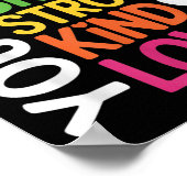 You Are Smart Brave Strong Kind Loved Motivation T Poster (Hoek)