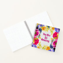 You Are So Amazing Watercolor Floral