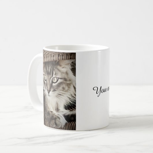 You Are So Beautiful! Cat Coffee Mug Koffiemok (Voorkant links)
