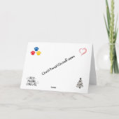 YOU ARE "SPECIAL" BEACHY CHRISTMAS GREETING KAART (Achterkant)