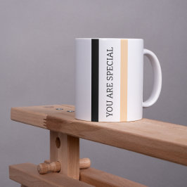 You Are Special Minimal Quote Mug Espresso Kop