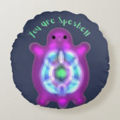 You Are Speshell Turtle Personalized Gift Rond Kussen (Voorkant)