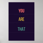 You Are That — 90s Maximalist Poster | Retro Bdrm (Voorkant)