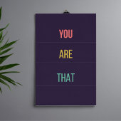 You Are That — 90s Maximalistische Poster | Retro