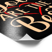 You Are The Best Romantic Valentines Day Couples G Foto Afdruk (Hoek)