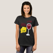 You Are The Cheese To My Wine Friend Valentine's D T-shirt (Voorkant volledig)