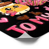 You Are The Concha To My Cafecito Funny Mexican Va Poster (Hoek)