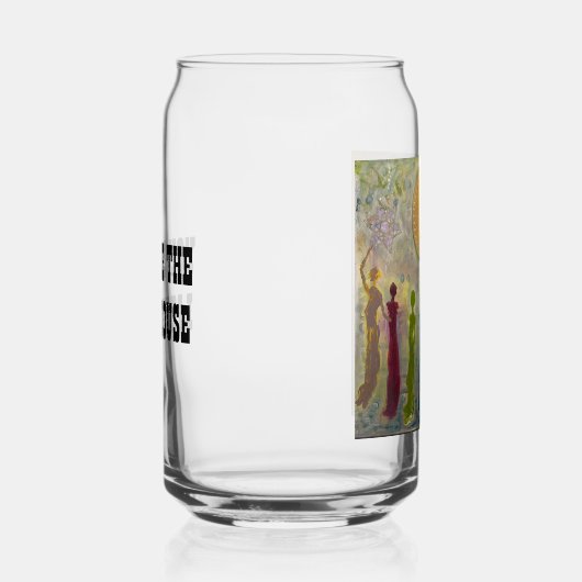 YOU ARE THE LIGHTHOUSE original art Blikvorm Glas (Rechts)