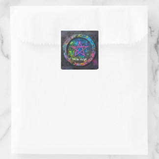 You Are The Spell beroemd gemaakt door Mystic Sigi Vierkante Sticker