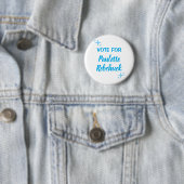 You Are the Star Customizable Button Pin (In situ)