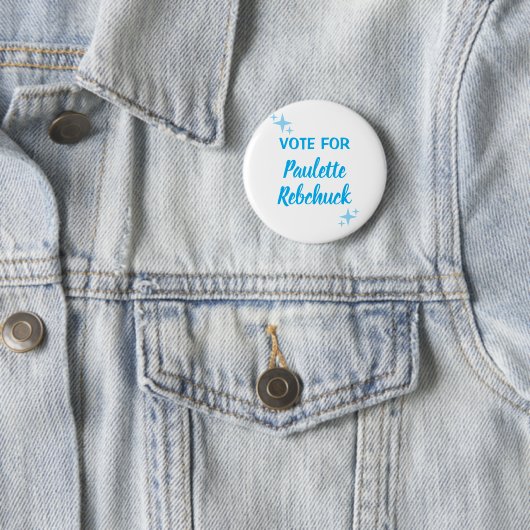 You Are the Star Customizable Button Pin (In situ)