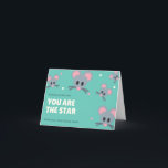 You Are The Star Of The Show  Kaart<br><div class="desc">You Are The Star Of The Show as a gift for your friend and Famy.</div>