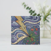 You Are The Storm Empowering Personalized Card Feestdagenkaart (Staand voorkant)