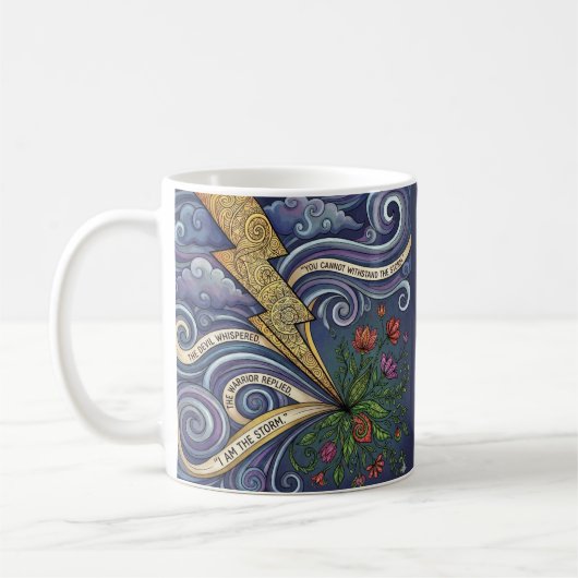 You Are The Storm Personalized Coffee Mug Koffiemok (Links)