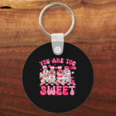 You Are Too Sweet Diabetes Awareness Insulin Valen Sleutelhanger (Voorkant)