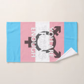 YOU ARE TRANS ENOUGH - Transgender Pride Handdoek (Handdoek)