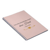 You Are Wonderfully Made – Psalm 139:14 Notebook Notitieboek (Rechterzijde)