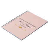 You Are Wonderfully Made – Psalm 139:14 Notebook Notitieboek (Linkerzijde)