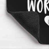 You Are Worth It Cute Motivational Women Hearts De Muismat (Hoek)