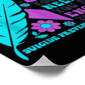 You Are Worthy Loved Needed Enough Suicide Prevent Poster (Hoek)