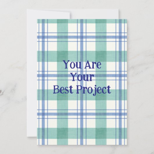 You are your best project kaart (Voorkant)
