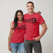 You Arehe Best Sister funny 70s aesthetic gift T-shirt (Unisex)