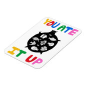 You Ate It Up Magneet (Linkerzijde)