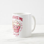 You Bake Me Crazy Mug – Funny Baking Love mug Koffiemok (Voorkant rechts)