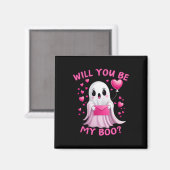 You Be My Boo Schattige Ghost Halloween Spooky Sea Magneet (Voorkant / Achterkant)