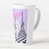 You Be You Campy Vintage Strongman Latte Mok (Rechterhoek)