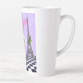 You Be You Campy Vintage Strongman Latte Mok (Rechts)